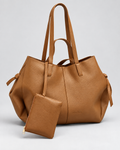 Sac Cabas avec Pochette — Caramel